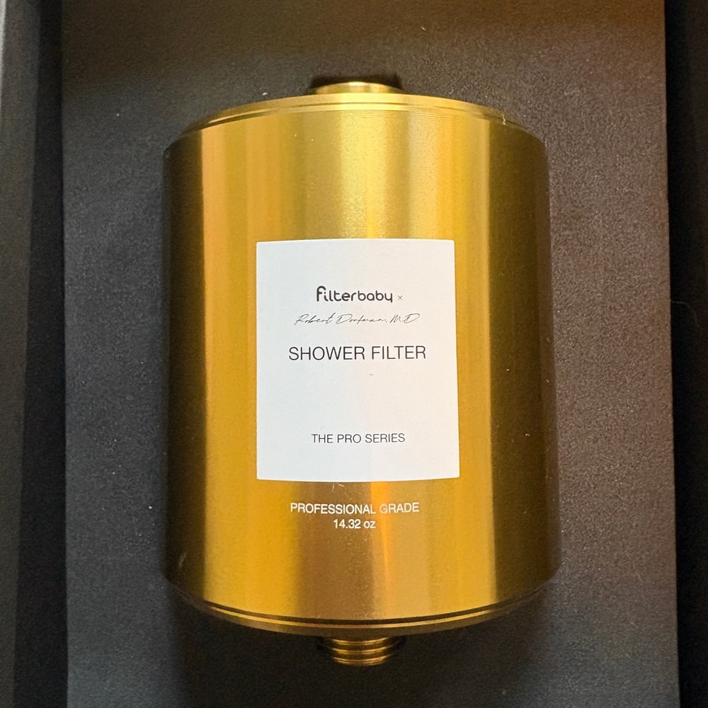 Filterbaby Gold Shower Filter